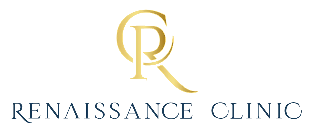 Logo renaissance clinic centre d'épilation laser zen médecine esthétique à Nice